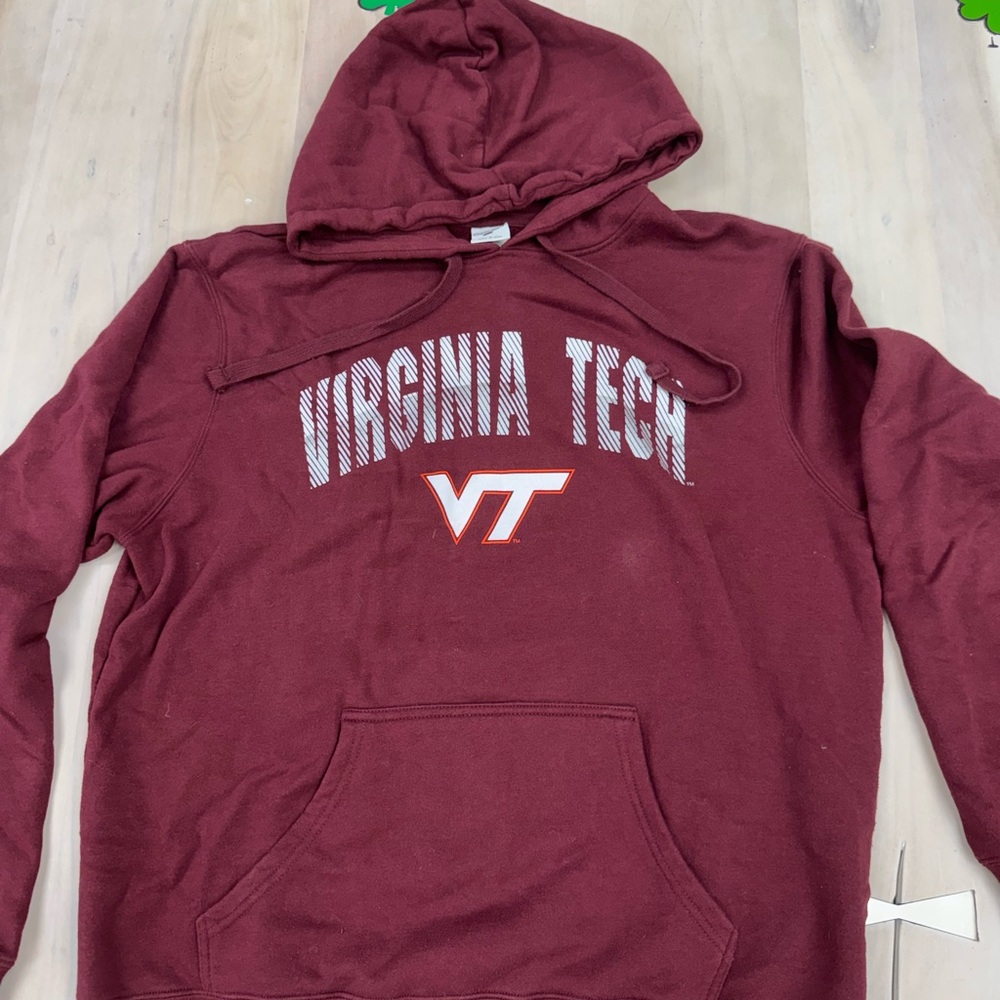 Virginia Tech Maroon Hoodie Sweater
